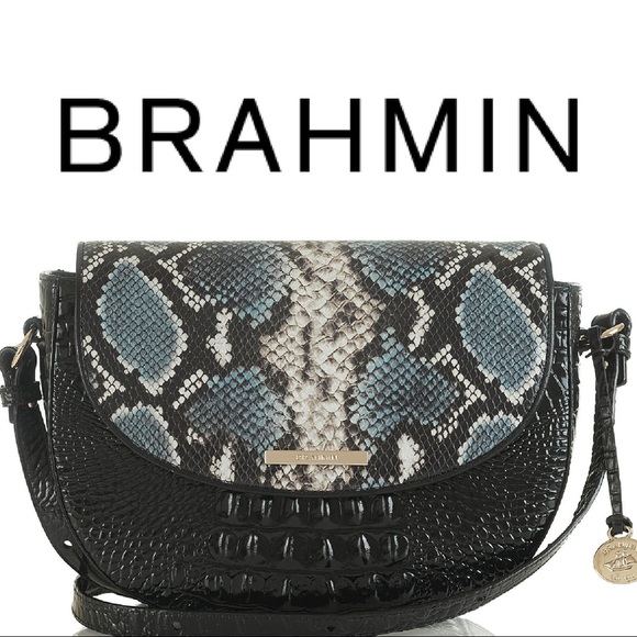 NWT Brahmin Ella in Black Tybalt